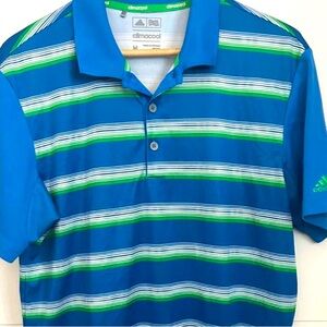 ADIDAS mens medium climacool golf shirt